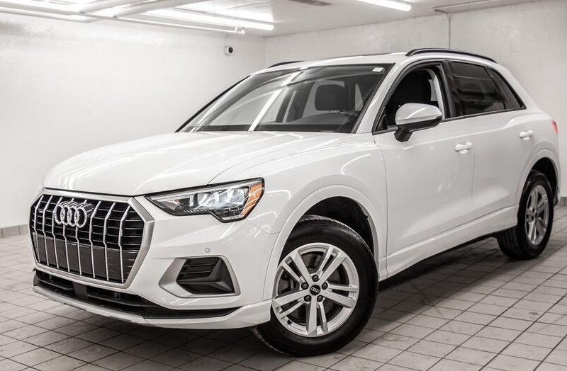【九十脉推荐】无事故、极佳车况!2022 Audi Q3 Komfort (全景天窗),售价:$ 28,995(低于市场平均交易价格:9%)