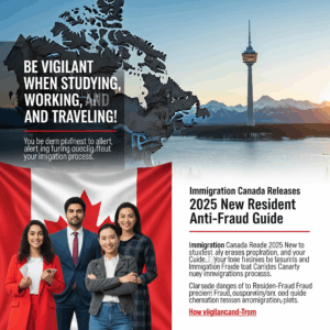 Read more about the article 读书/工作/旅游都要提高警惕! 加拿大移民部发布2025新居民防诈指南