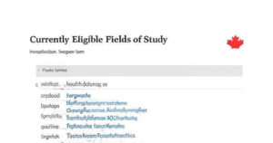 Read more about the article 附官方完整专业清单! 2025年6月加拿大最新出台留学生工作签证规定~