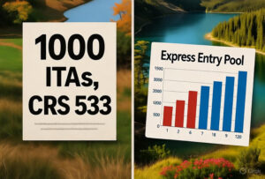 Read more about the article 加拿大CEC快速通道10月28日抽签详解：1000张PR邀请 CRS分数533