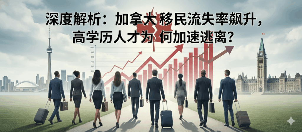 最新报告显示，加拿大20%新移民流失