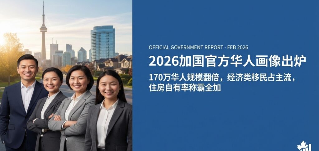 2026加拿大移民部发布权威在加华人人口报告