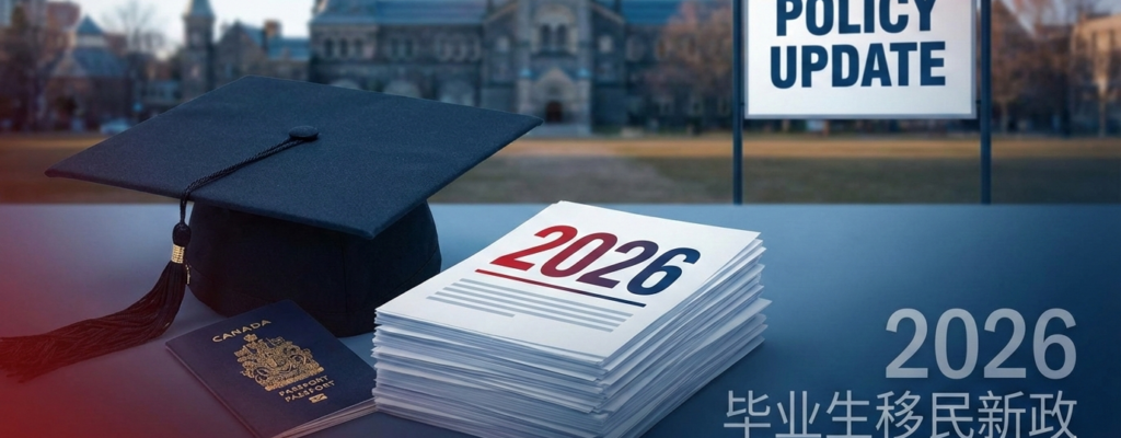 毕业就移民?! 全面透视2026 加拿大毕业生类移民项目现状