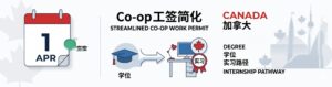Read more about the article 加拿大co-op工签新政落地：4月1日起国际学生实习无需单独申请，适用条件与工签路径影响一次看清