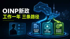 Read more about the article 安省OINP完成结构性改革，新系统已于2026年8月4日正式开放，本科毕业生在多伦多工作一年有哪些移民机会