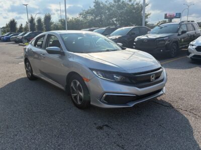 【九十脉推荐】一手车主、无事故、高性价比！2020 Honda Civic Sedan，LX，售价：$18,477